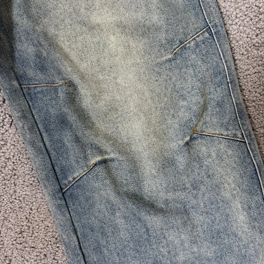 Ditch Baggy Denim Jeans in Blue Stone Wash in Sz. 28x28 - Skater - Excel. Cond.